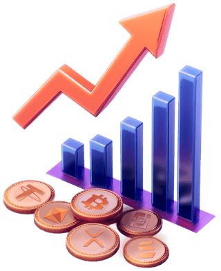 aperçu du produit montrant l'interface de la plateforme de trading crypto Noble Fortange